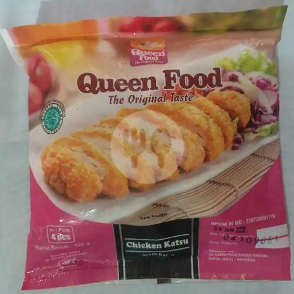 Queen Food Chicken Katsu 350gram | Happy Tummy Frozen Food