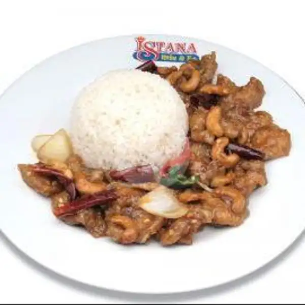 Nasi Ayam Kungpao | Istana Mie & Es, Paragon City Mall