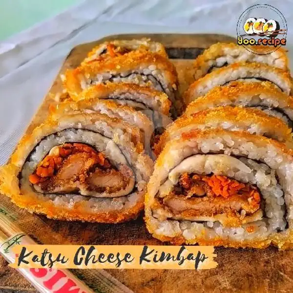 Katsu Cheese Kimbap | Yoo Recipe, Gajah Mada