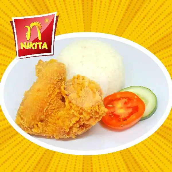 Paket Nasi + Sayap Original | Nikita Fried Chicken, Sulfat