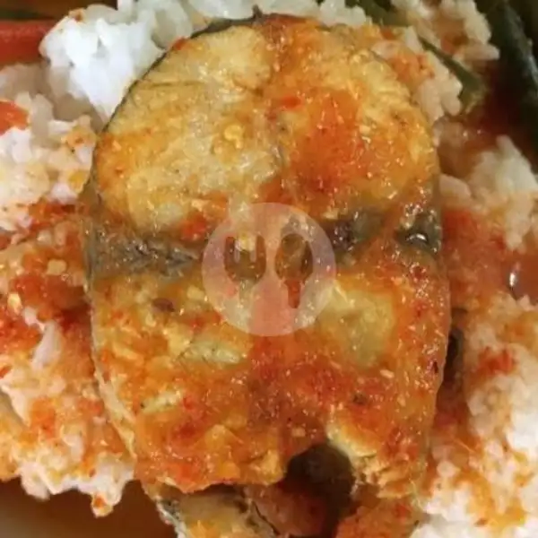 Nasi Kepala Ikan Tuna Asam Pedas | RM Padang Singkarak, Cilacap