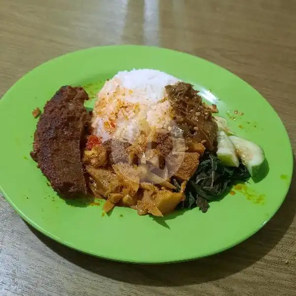 Nasi Rendang Limpa+sayuran Komplit | Buffet Rilanis, M. Kahfi