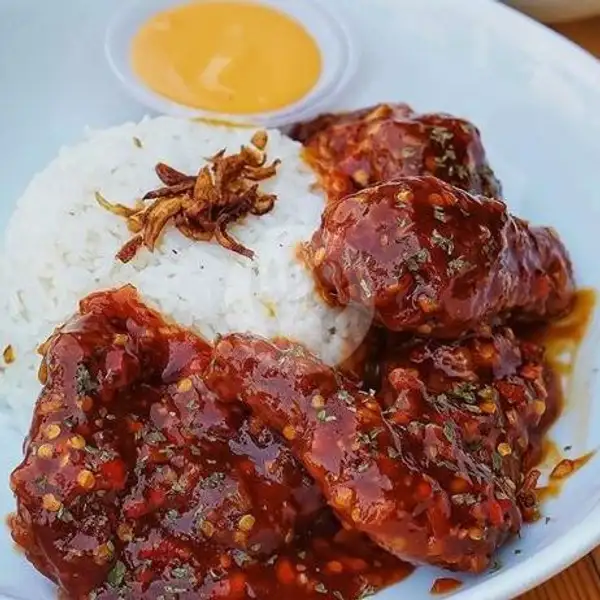 Paket 4 | Mustafa Fire Chicken, Citayam Raya