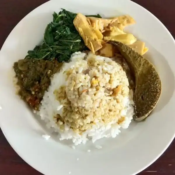 Nasi Limpa | Rumah Makan Padang Sumber Rezeki, Gunung Batukaru
