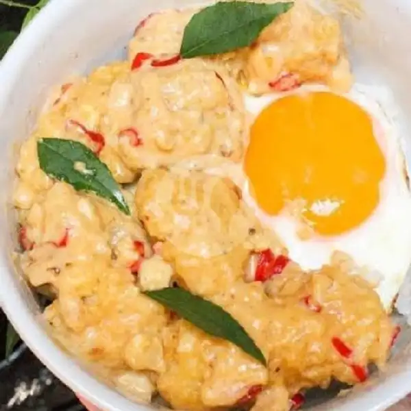 rice bowl ayam telur asin | Waroeng 86 Chinese Food, Surya Sumantri