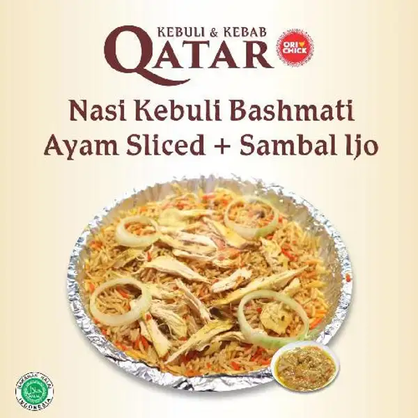 Nasi Bashmati Ayam Qatar Sliced | Kebuli - Kebab Qatar Orichick