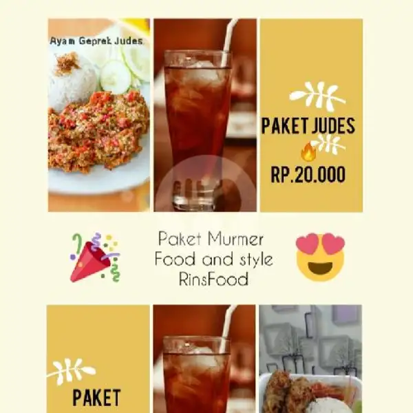 Paket Judes | Rinsfood, Jalan Sosial Jatiwaringin .