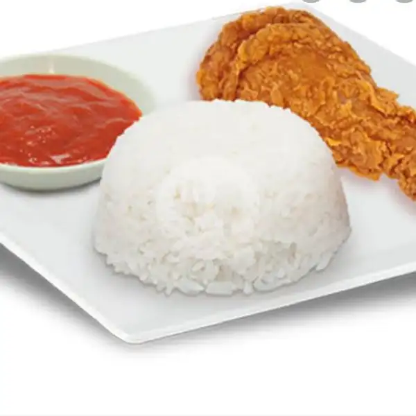 Ayam KFC + Nasi Putih | Mie Aceh Bakso Wak Udin 2, Marelan 5