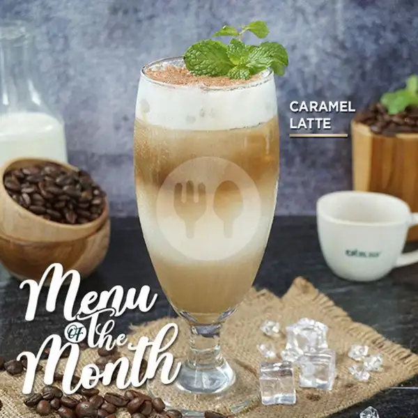 Iced Caramel Latte | Excelso Coffee, Mal Olympic Garden