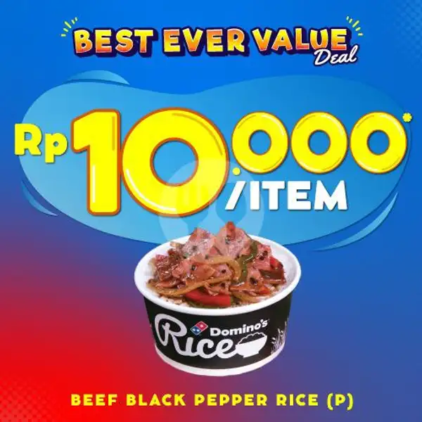 Best Ever Value Deal Rice | Domino's Pizza, Kedungdoro