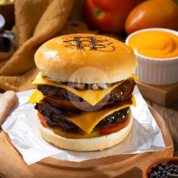 Doubel Black Montana Burger | Traffic Bun, Cut Meutia Bekasi