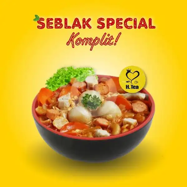 Seblak Special - Komplit! | H-tea Kalcer Crunch