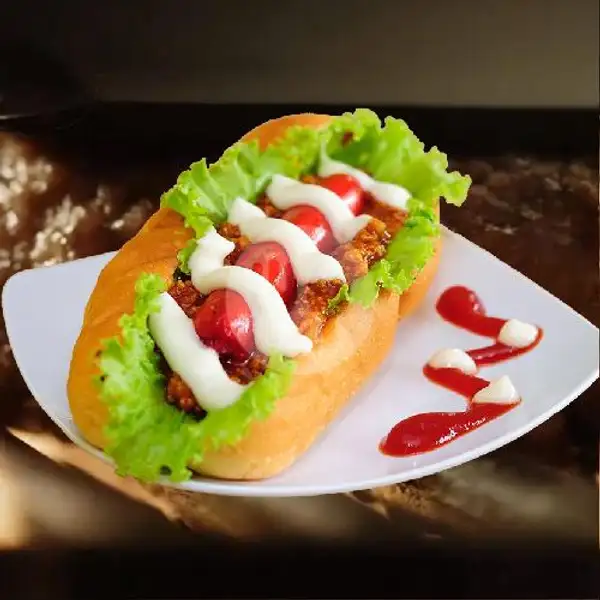 Burger Spesial Sosis Keju | TSC , Panbil Mall