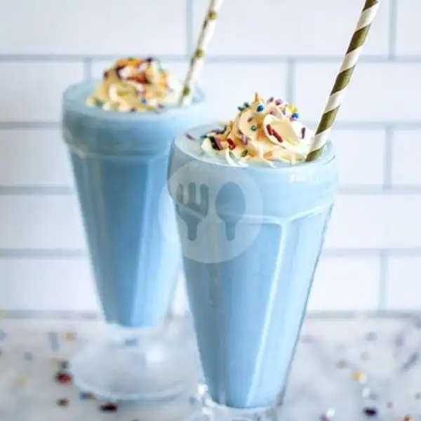 Vanilla Blue | Zona Minuman - Makanan, Batagor Siomay, Milkshake & Brown Sugar Boba