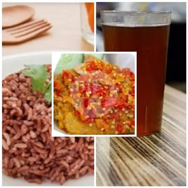 Nasi Merah Sanhook | Kantin Santi Kurnia Enjoy, Suniaraja