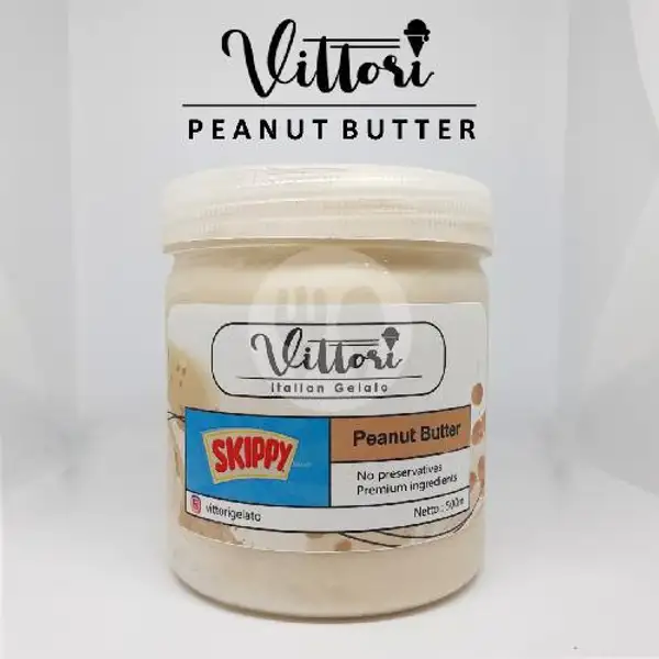 Ice Cream Es Krim Gelato Vittori - Peanut Butter | Vittori Gelato