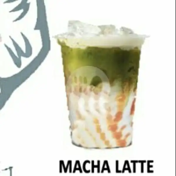 Macha Latte Cup 16oz | Kopi Semangat, Ks Tubun