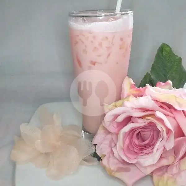 Milky Ice Milk Tea Red Velvet Cheese Cream | Milky Ice Sidotopo Wetan
