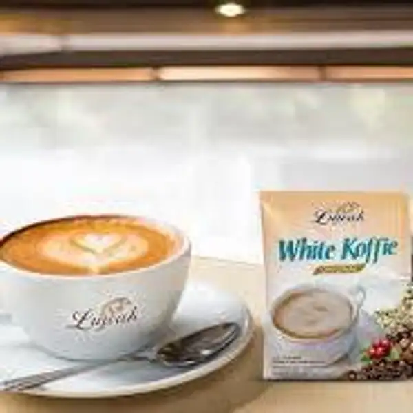 Luwak White Coffe Panas | Warung Zura, Padang Timur