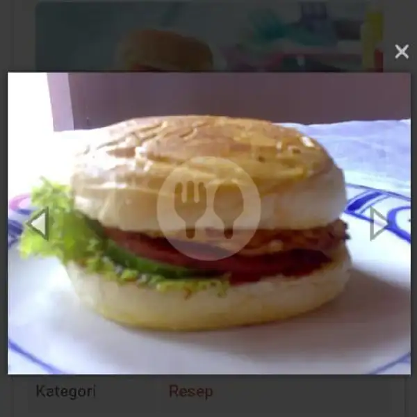 Burger Amw Daging Sapisosis | Stasiun Food, Cilengkrang
