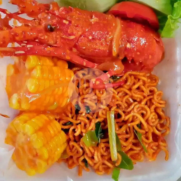 Mie Goreng Lobster Extra Pedas | Seafood Jontor Nia, Mulyorejo