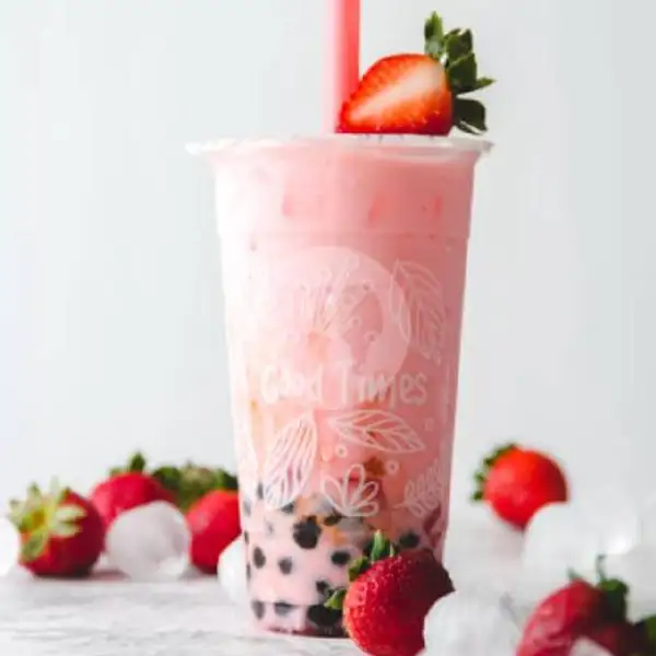 Strawberry | Zona Minuman - Makanan, Batagor Siomay, Milkshake & Brown Sugar Boba
