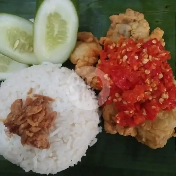 Nasi Ayam Geprek. Sp | JENGKOL Mbok Dewor, Bubutan