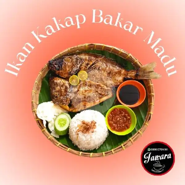 Ikan Kakap Bakar Madu + Nasi | Jawara Cafe, Batang