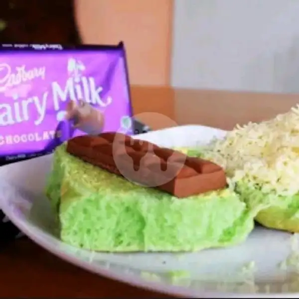Roti kuro Cadburry mlikk cheese | Roti Kuro Bakar & Kukus Om Ndut, Kalideres
