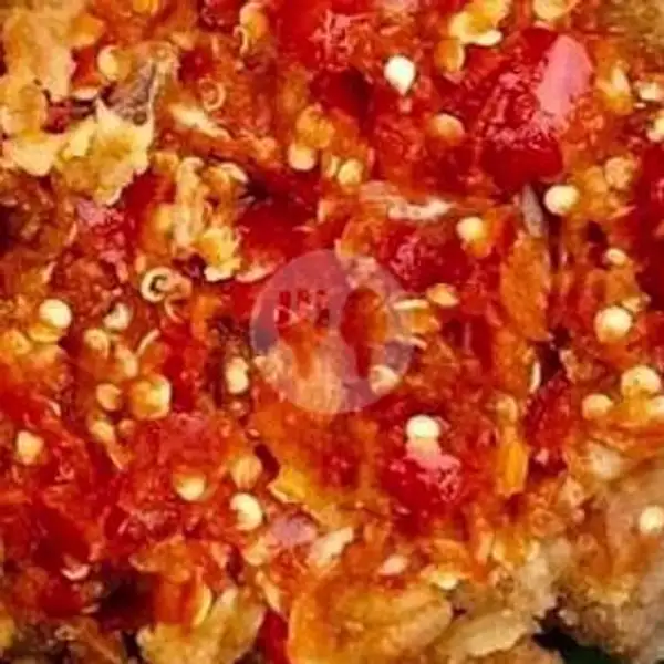 Ayam Geprek Sambal Merah | Warung Nasi Madu Wangi, Sumbersari