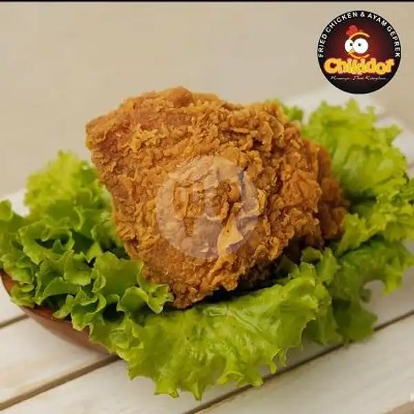 Fried Chicken Paha Atas | Geprek Chikidot, Krendang