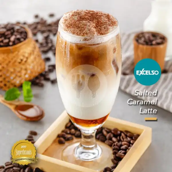 Salted Caramel Latte | Excelso Cafe, Vitka Point Tiban