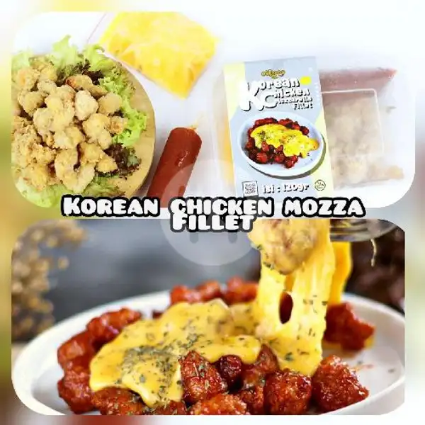 Korean Chicken Fillet Mozzarella (Frozen Food) | Mama Hits, Serang
