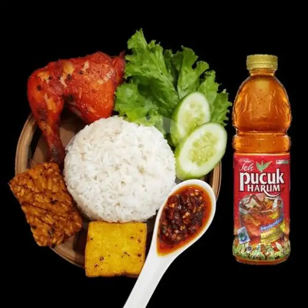 Paket Spesial Chilli Oil Gang Merah + 1 Teh Pucuk Harum | Ayam Gang Merah, Kebon Kangkung