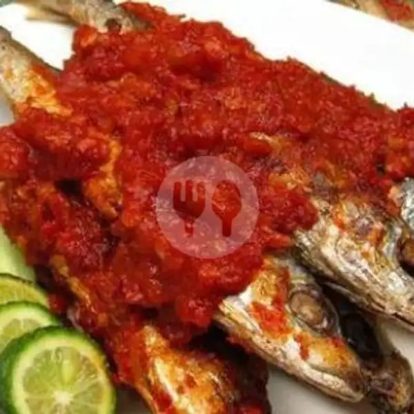 Ikan Kembung Goreng Balado ( Tanpa Nasi ) | Nasi Padang Sari Rasa (Spesial Ayam Pop & Rendang Daging), Sawojajar