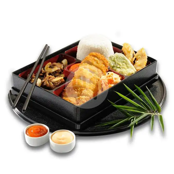 Beef Original Bento | Gokana Ramen & Teppan, Summarecon Mall Bekasi