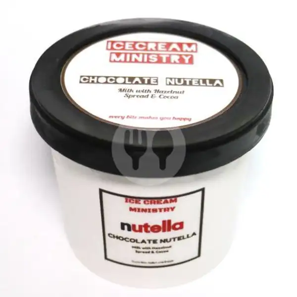 Ice Cream Ministry Chocolate Nutella 120ml ( Best Seller ) | Aice Ice Cream, Roxy