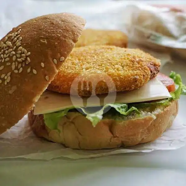 Burger Nugget Ayam | Kedai Mr. Azka