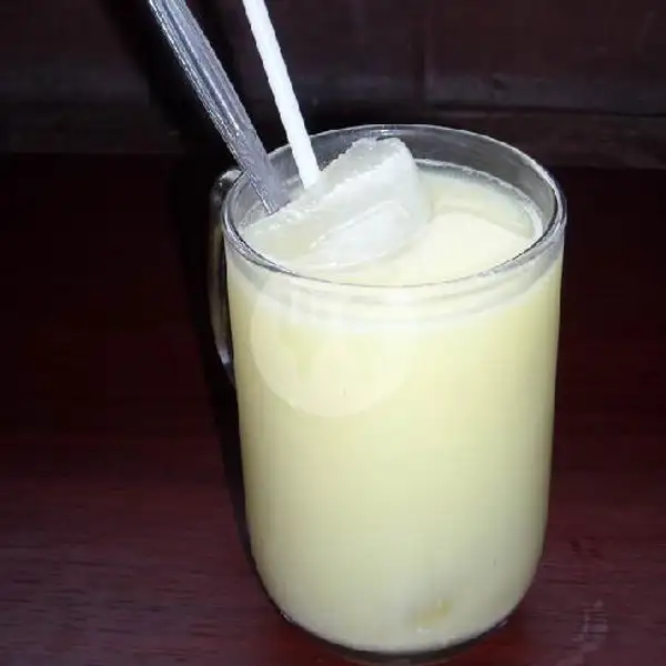 Es Susu Putih | Nasi Goreng AJIB, Kawi Raya