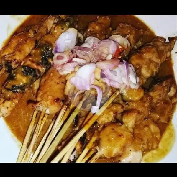 Sate Ayam + Nasi | Sate Madura Pak Min, Suko Manunggal