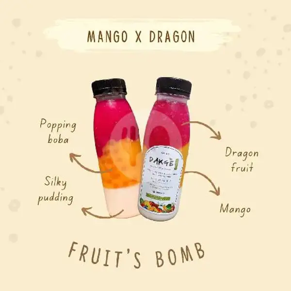 Mango x Dragon | Healthy Culinary Bandung DAKGE : Jus Buah, Smoothies, Mandu
