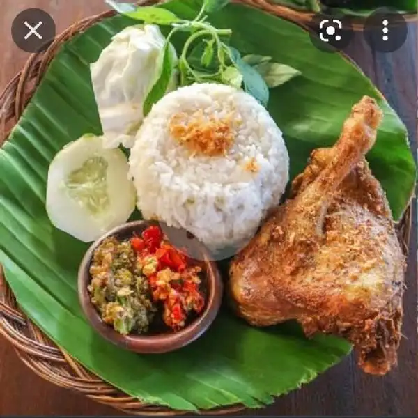 PAKET HEMAT Ayam Kampung Goreng SLET | Es Sirsak Pecel Lele,Gerdu TegalGede,Karanganyar.
