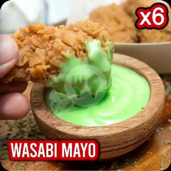 Wasabi Mayonaise x6 | Wings Street Kukusan ala Chef Rama
