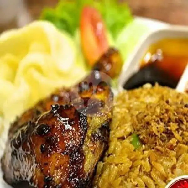 Nasi Goreng Ayam Bakar | Warung D' Beautiful, Lembang
