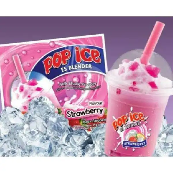 pop ice stawberry | Jus A2 Segar