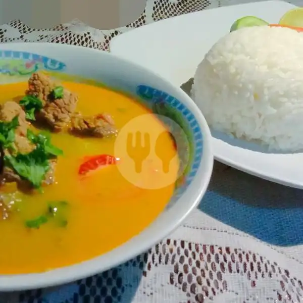 Gulai Kari Sapi + Nasi | Aceh Taste, Babakan Cibereum