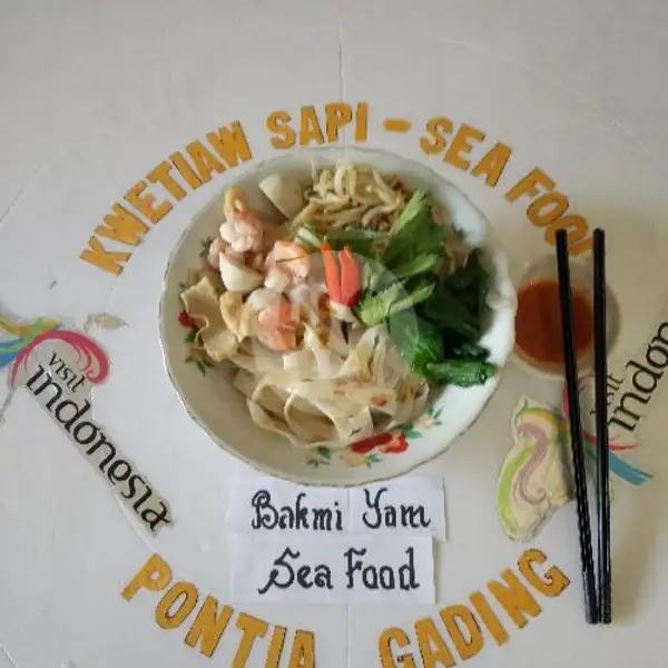 Kwetiaw Yam Seafood | Kwetiaw Sapi & Seafood Pontia Gading, Grand Galaxy City