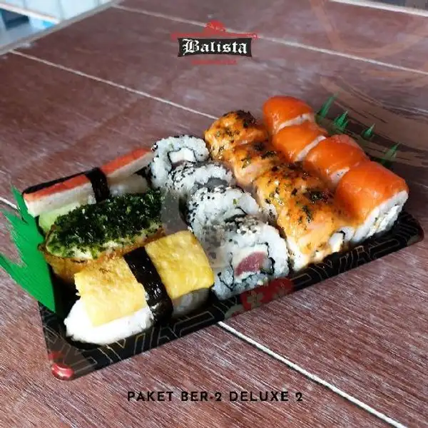 Paket Ber 2 Deluxe 2 | Balista Sushi & Tea, Babakan Jeruk
