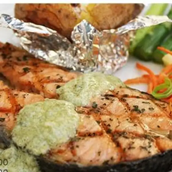 Grilled Salmon Pesto Asparagus | Happy Day, Juanda