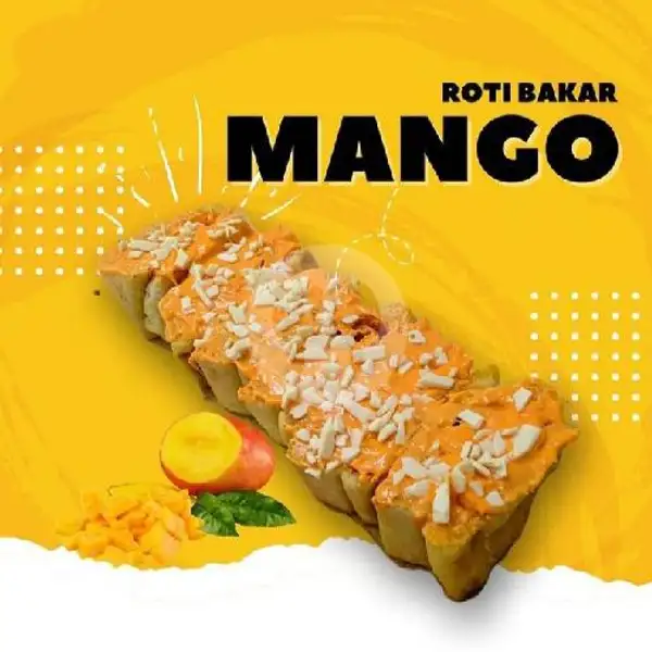 Roti Bakar Kasino 1/2 Manggo +1/2 Caramel | Roti Bakar & Kukus Shabrina, Cimahi